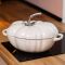 Каструля чавунна емальована Iron Tomato 2,5 л, білий Yiwu HP-FLG-20 BEIGE (HP-FLG-20 BEIGE)