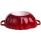 Каструля чавунна емальована Iron Tomato 2,5 л, червоний Yiwu HP-FLG-20 RED (HP-FLG-20 RED)