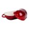 Форма-жаровня для хліба чавунна емальована 1,4 л, червоний Yiwu HP-FLG-23 RED (HP-FLG-23 RED)