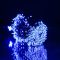 Гірлянда Кінський хвіст Мішура 1200 LED 20 ниток 2 м зелена, синій GarlandoPro D1200L2MGBL (D1200L2MGBL)