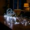 Гірлянда Кінський хвіст 600 LED 20 ниток 3 м зелена, білий GarlandoPro 1733015GW (1733015GW)