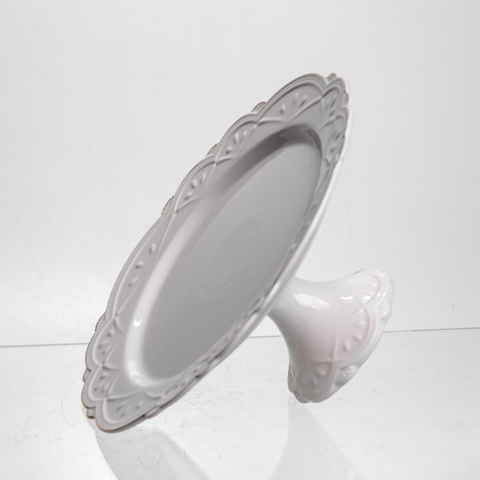 Тортівниця порцелянова Pearl 25,5 см Yiwu 120-YH-HG044 (120-YH-HG044) - зображення 3