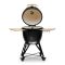 Керамічний вугільний гриль Kamado Bono Grande Ø 59 см чорний TQ0023ALLIN