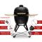 Керамічний вугільний гриль Kamado Bono Grande Ø 59 см чорний TQ0023ALLIN
