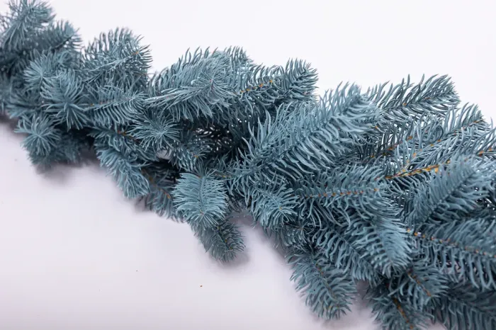 Хвойная литая гирлянда 2 м голубая ветка елки (TD-BRNCHBL2) - изображение 7