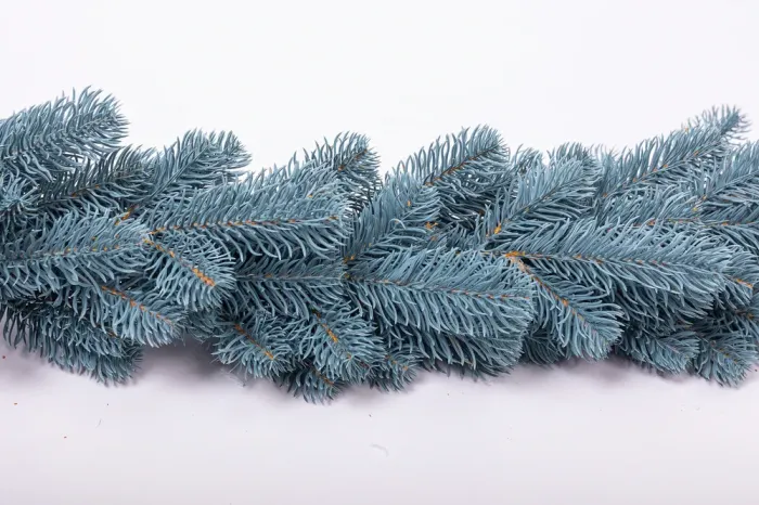 Хвойная литая гирлянда 2 м голубая ветка елки (TD-BRNCHBL2) - изображение 8
