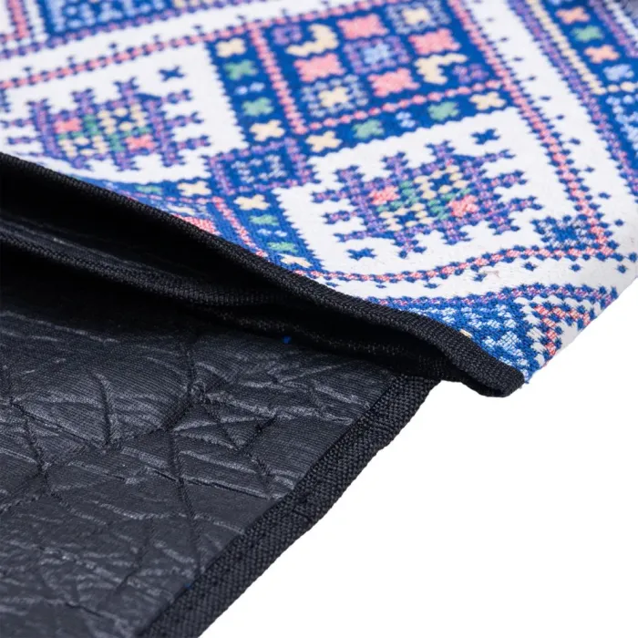 Каремат походный для кемпинга складной, подстилка для пикника и пляжа. (LU012BL) - изображение 5