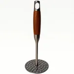 Картоплем'ялка для пюре 26 (см) толкушка для картоплі з нержавіючої сталі з дерев'яною ручкою HP-8-59 (HP-8-59)