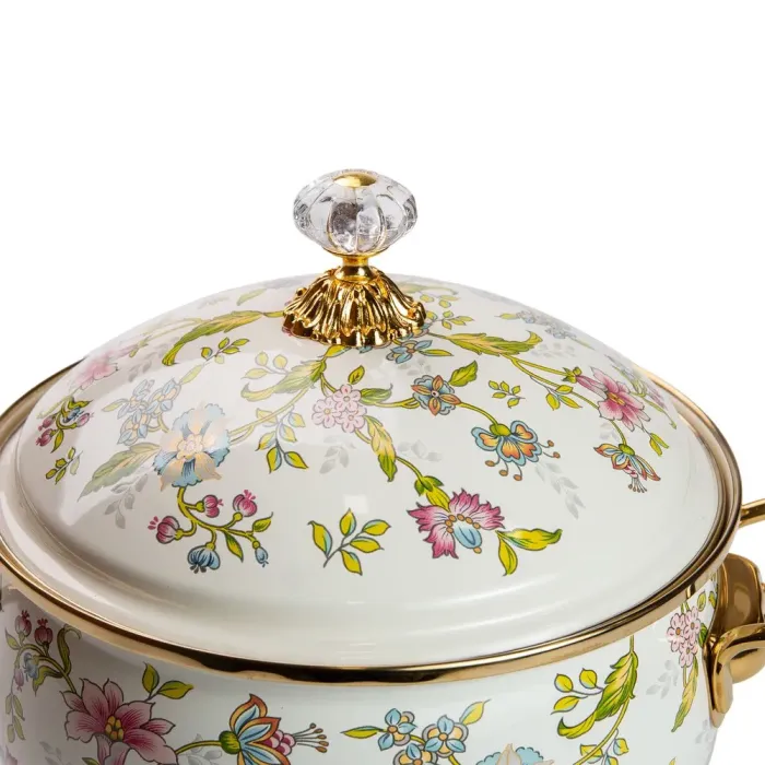 Эмалированная кастрюля объемом 4 литра для газовых и электрических плит (HP-2-111) - изображение 5