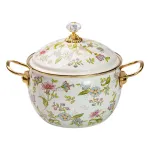 Эмалированная кастрюля объемом 4 литра для газовых и электрических плит (HP-2-111)