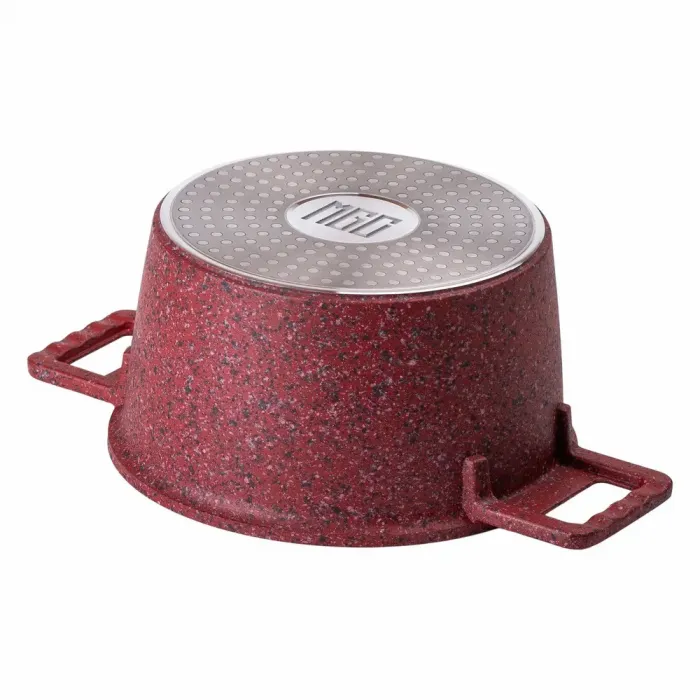 Кастрюля MGC с крышкой 20 см и антипригарным покрытием 3.0 л красная (HP-4-445R) - изображение 2