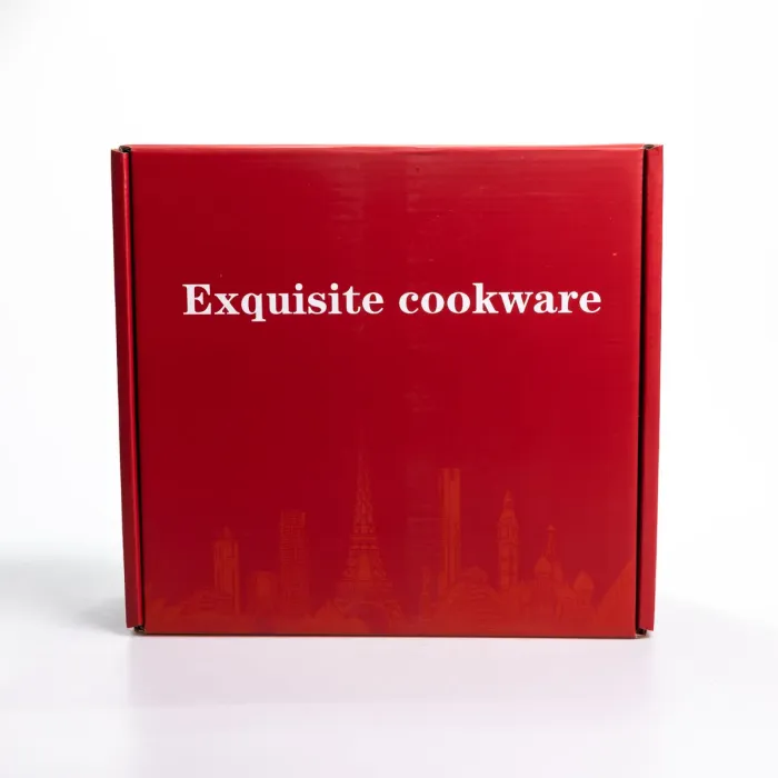 Каструля чавунна 4.5 л емальована з кришкою посуд для тушкування запікання томління кухонна HP-1-19-WHITE (HP-1-19-WHITE) - изображение 8