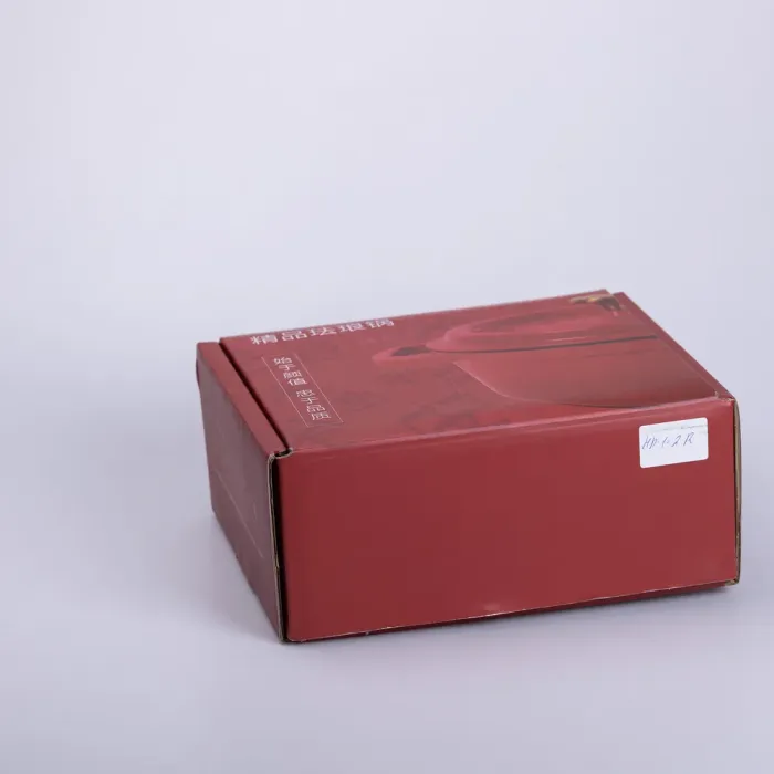 Каструля чавунна емальована 2 л з кришкою Ø20 см Червона (HP-1-2R) - изображение 8