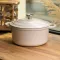 Каструля чавунна емальована 6,5 л, бежевий Yiwu HP-FLG-3 WHITE (HP-FLG-3 WHITE)