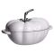 Каструля чавунна емальована Iron Tomato 2,5 л, білий Yiwu HP-FLG-20 BEIGE (HP-FLG-20 BEIGE)