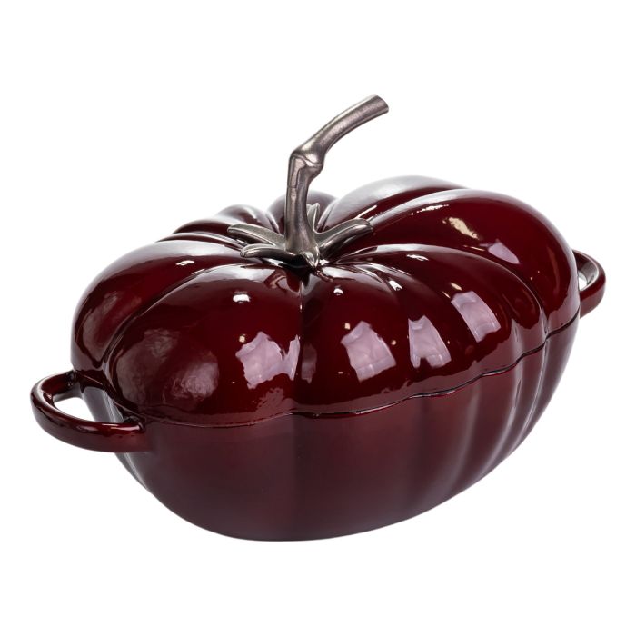 Каструля чавунна емальована Iron Tomato 2,5 л, бургунді Yiwu HP-FLG-20 burgundy (HP-FLG-20 burgundy) - изображение 3