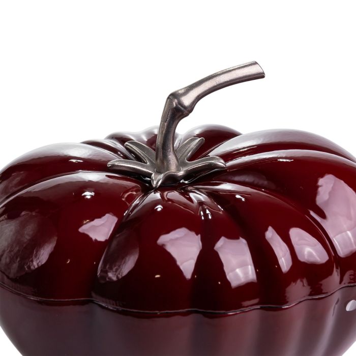 Каструля чавунна емальована Iron Tomato 2,5 л, бургунді Yiwu HP-FLG-20 burgundy (HP-FLG-20 burgundy) - изображение 4