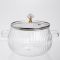 Каструля з боросилікатного скла Pumpkin Pot 2,5 л, рифлена Yiwu HP-GP-6 (HP-GP-6)