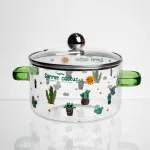 Каструля з боросилікатного скла Summer Cactus 1,8 л Yiwu HP-GP-37 (HP-GP-37)
