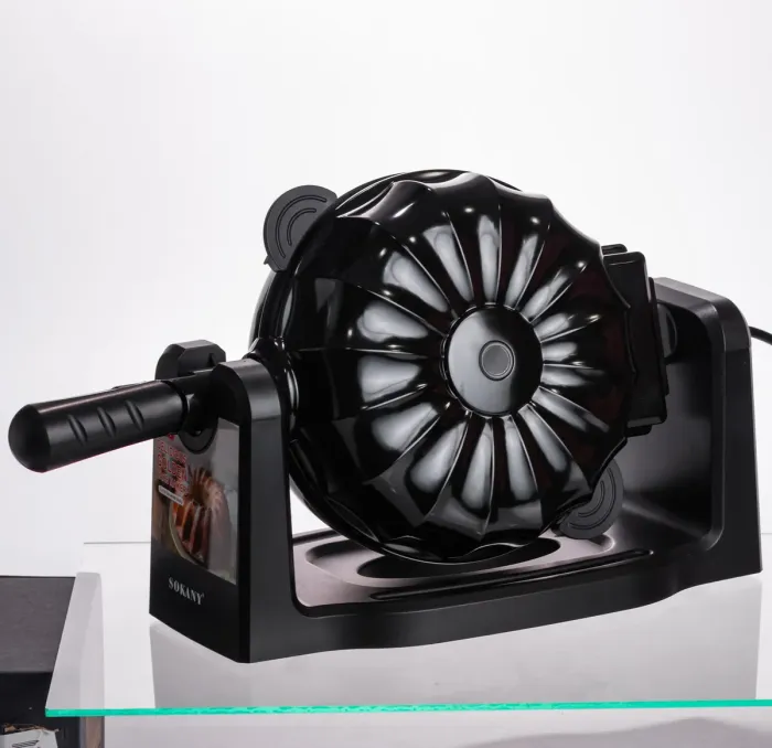 Кексниця електрична 1800 Вт з антипригарним покриттям 37×17×18 (см) Чорна SK-BBQ-837 (SK-BBQ-837) - изображение 8