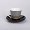 Керамическая чашка с блюдцем 200 (мл) для чая и кофе (RX-N24708B)
