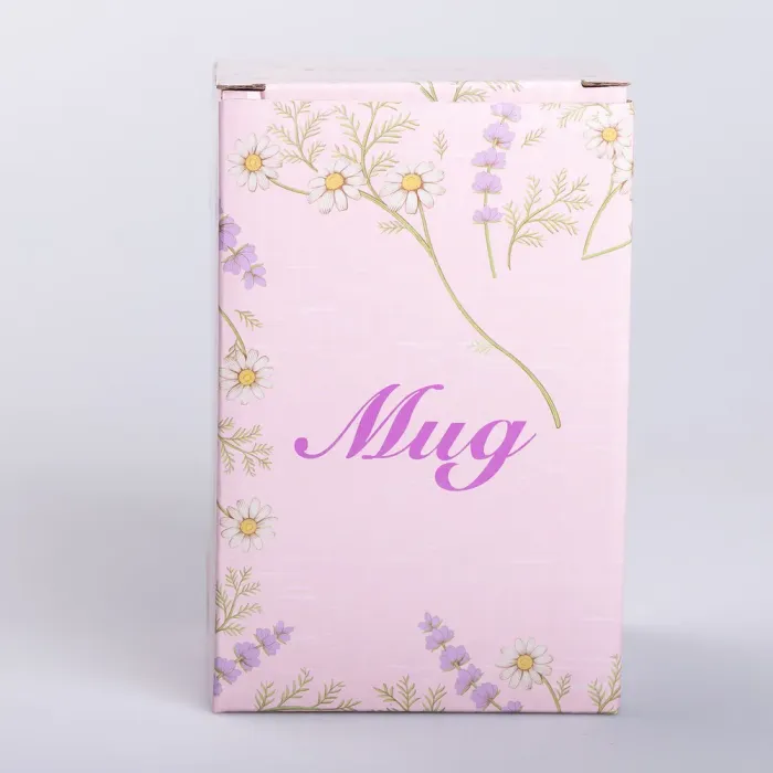 Керамічна склянка з силіконовою кришкою та отвором для трубочки 420 (мл) кружка без ручки (RX-N240546W) - зображення 6