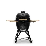 Керамічний вугільний гриль Kamado Bono Grande Ø 59 см чорний TQ0023ALLIN