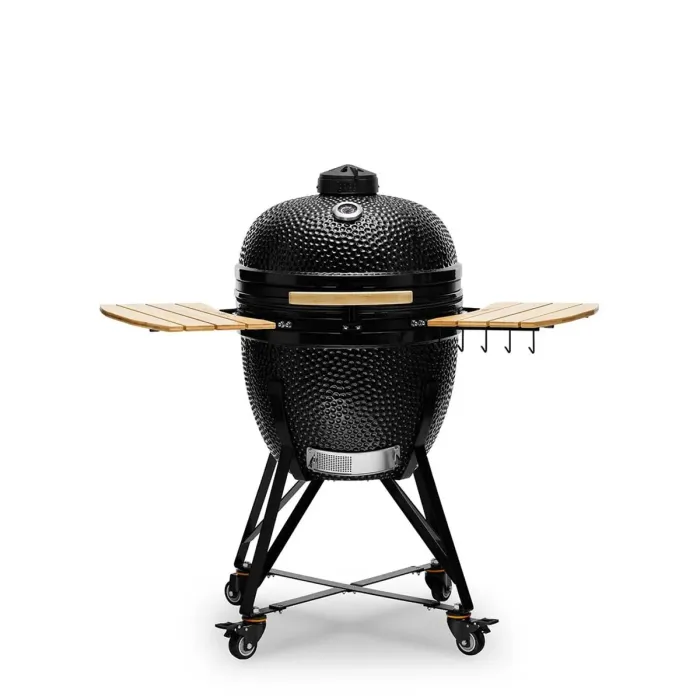 Керамічний вугільний гриль Kamado Bono Grande Ø 59 см чорний TQ0023ALLIN - зображення 1