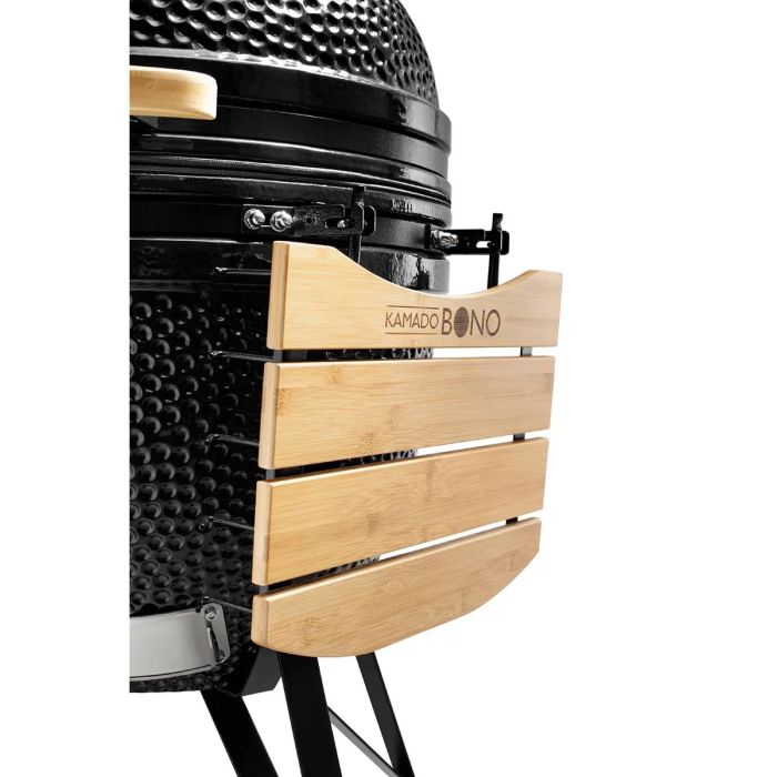 Керамічний вугільний гриль Kamado Bono Grande Ø 59 см чорний TQ0023ALLIN - изображение 12