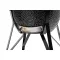 Керамічний вугільний гриль Kamado Bono Grande Ø 59 см чорний TQ0023ALLIN