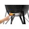 Керамічний вугільний гриль Kamado Bono Grande Ø 59 см чорний TQ0023ALLIN
