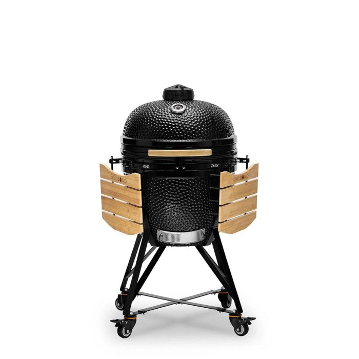 Керамічний вугільний гриль Kamado Bono Grande Ø 59 см чорний TQ0023ALLIN - изображение 3