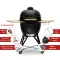 Керамічний вугільний гриль Kamado Bono Grande Ø 59 см чорний TQ0023ALLIN