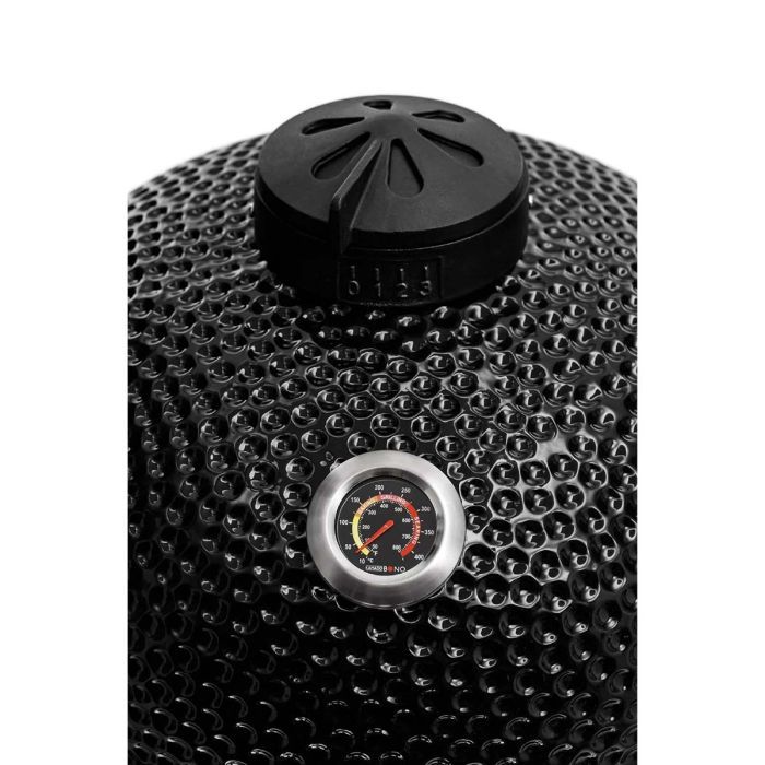 Керамічний вугільний гриль Kamado Bono Grande Ø 59 см чорний TQ0023ALLIN - изображение 7