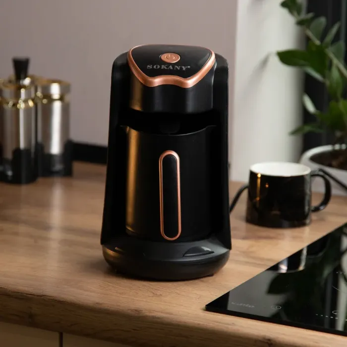 Кофеварка электрическая 250 (мл) для дома и офиса Sokany электрокофеварка бытовая kofevarka (SK-04008) - изображение 10