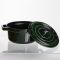 Кокотниця чавунна емальована 2 л, малахіт Yiwu HP-FLG-8 green (HP-FLG-8 green)