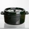 Кокотниця чавунна емальована 4,5 л, малахіт Yiwu HP-FLG-11 green (HP-FLG-11 green)