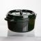Кокотниця чавунна емальована 4,5 л, малахіт Yiwu HP-FLG-11 green (HP-FLG-11 green)