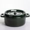Кокотниця чавунна емальована 6,5 л, малахіт Yiwu HP-FLG-12 green (HP-FLG-12 green)