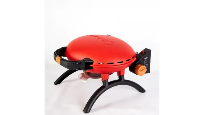 КОМПЛЕКТ Портативний переносний газовий гриль O-GRILL 500, червоний + шланг в подарунок! - изображение 3
