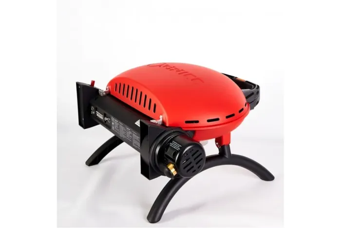КОМПЛЕКТ Портативний переносний газовий гриль O-GRILL 500, червоний + шланг в подарунок! - изображение 4