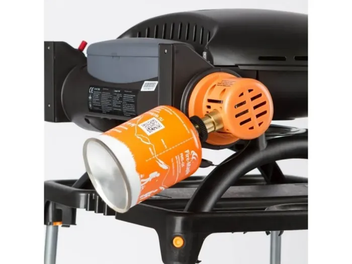 КОМПЛЕКТ Портативний переносний газовий гриль O-GRILL 500, срібло + шланг в подарунок! - зображення 9