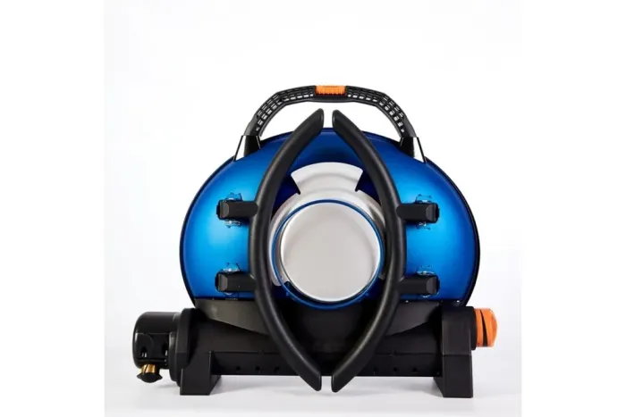 КОМПЛЕКТ Портативний переносний газовий гриль O-GRILL 500, синій  + шланг в подарунок! - изображение 7