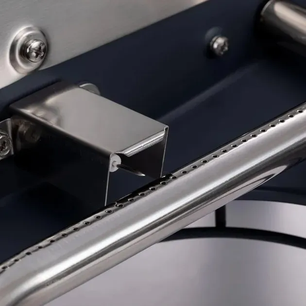 КОМПЛЕКТ Портативний переносний газовий гриль O-GRILL 600T, кремовий + шланг в подарунок! - зображення 12