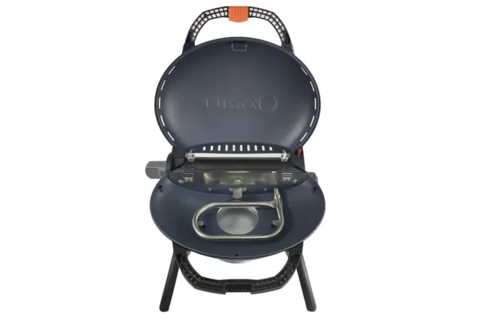 КОМПЛЕКТ Портативний переносний газовий гриль O-GRILL 600T, срібло + шланг в подарунок! - зображення 10