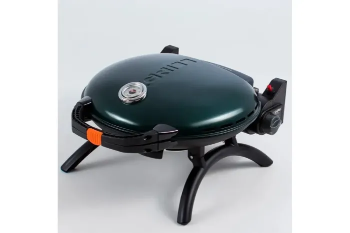 КОМПЛЕКТ Портативний переносний газовий гриль O-GRILL 600T, зелений + шланг в подарунок! - зображення 4