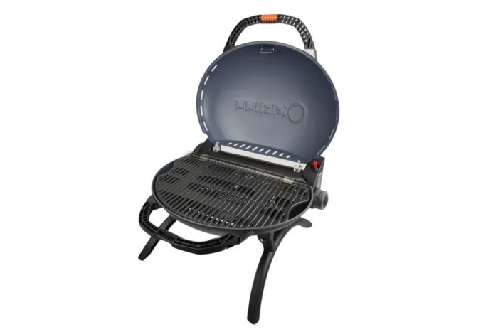 КОМПЛЕКТ Портативний переносний газовий гриль O-GRILL 600T, зелений + шланг в подарунок! - зображення 8