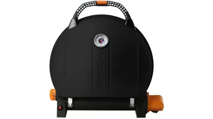 КОМПЛЕКТ Портативний переносний газовий гриль O-GRILL 900, чорний + шланг в подарунок! - зображення 3