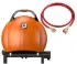 КОМПЛЕКТ Портативний переносний газовий гриль O-GRILL 900, помаранчевий + шланг в подарунок!