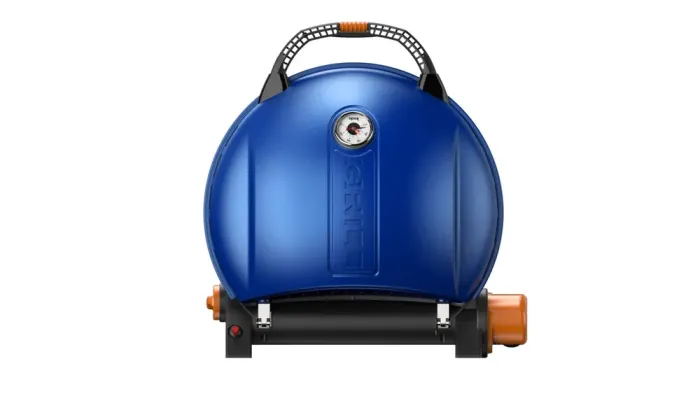 КОМПЛЕКТ Портативний переносний газовий гриль O-GRILL 900, синій + шланг в подарунок! - зображення 3